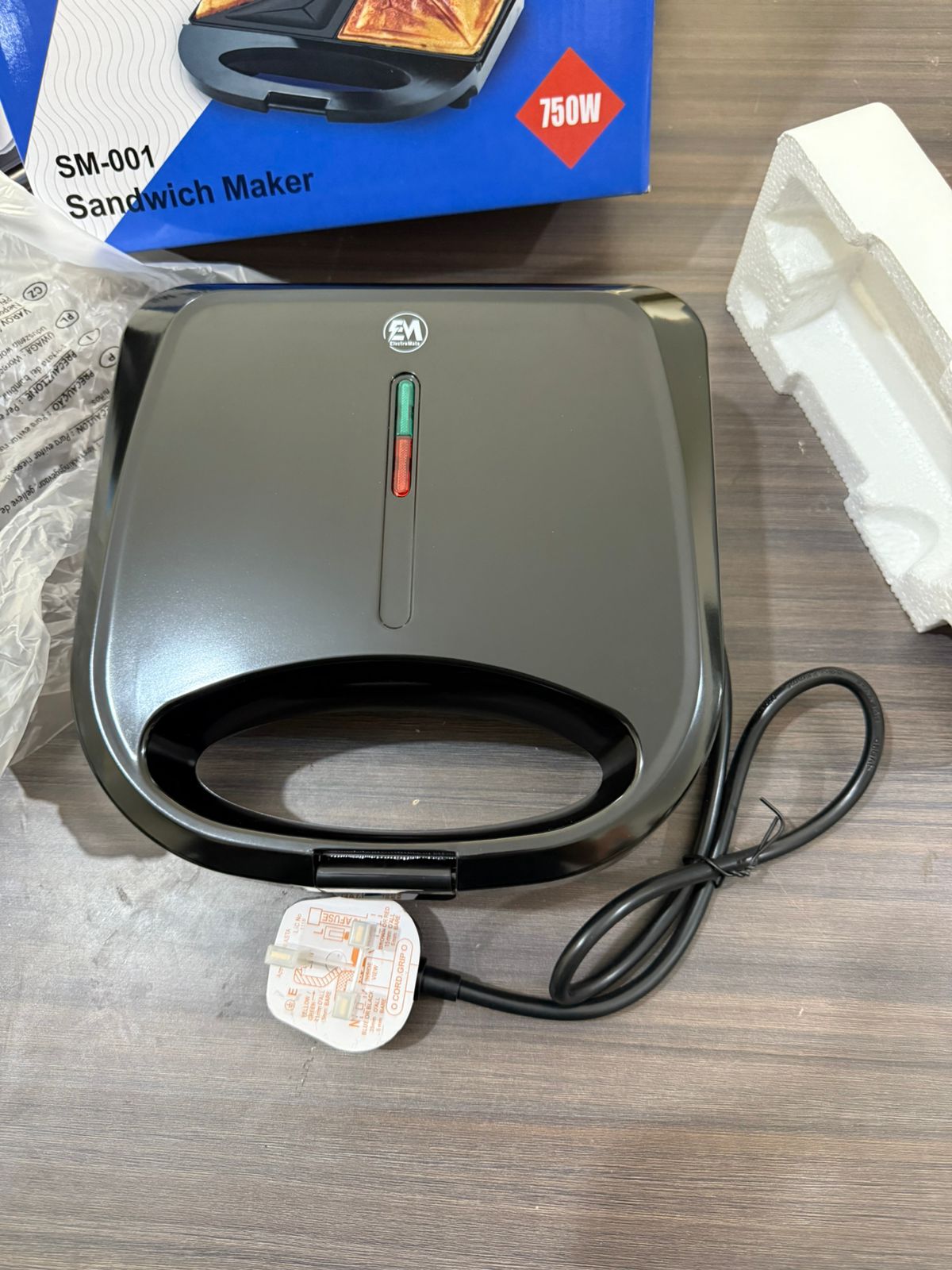 Electromate 2 in 1 sandwich maker